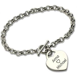 Personalized Keepsake Charm Bracelet with Free Filigree