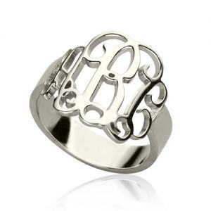Personalized Mothers Ring With Initials