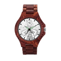 Personalized Photo Print Wooden Watch For Him